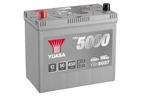 Yuasa 12V 50Ah Silver High Performance Battery Japan (1) YUASA YBX5057