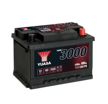 Yuasa 12V 60Ah SMF Battery (0) YUASA YBX3075