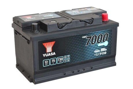 12V 75Ah EFB Start Stop Battery (0) yuasa YBX7110 на Форд Куга 1