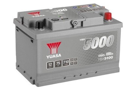 12V 75Ah Silver High Performance Battery (0) yuasa YBX5100 на Форд Granada