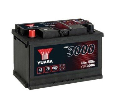 12V 76Ah SMF Battery (1) yuasa YBX3086 на Форд Эксплорер 1