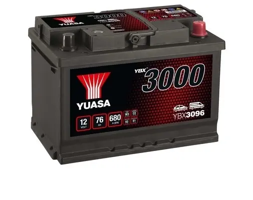 Yuasa 12V 76Ah SMF Battery (0) YUASA YBX3096