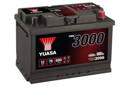 12V 76Ah SMF Battery (0) yuasa YBX3096 на Киа Спортейдж 1