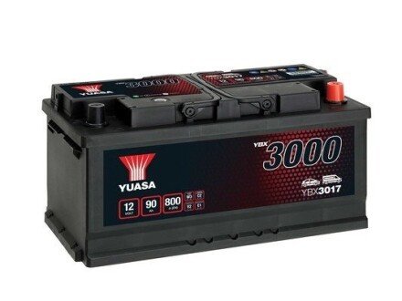 12V 90Ah SMF Battery (0) yuasa YBX3017 на Форд Эксплорер 2