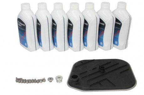 Комплект деталей, смена масла - автоматическая коробка передач + масло zf parts 1087298369