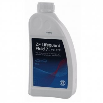Масло Lifeguard Fluid 7.2 MB ATF для 7-ми ступенчатых АКПП zf parts 5961.307.352