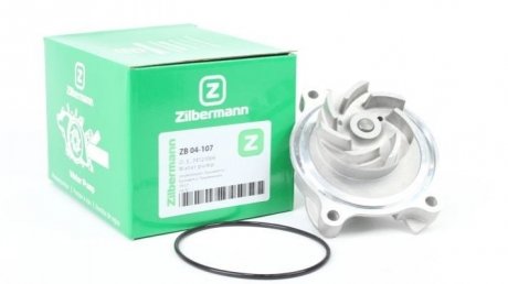 Помпа водяная, 2.5TDI 20z 96-05 zilbermann 04107