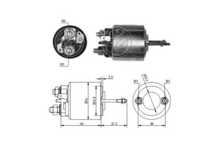 Реле втягуюче стартера zm ZM597