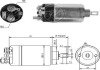 Втягивающее реле стартера zm ZM524