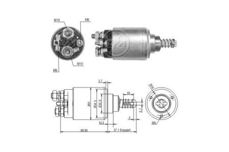 Втягуюче реле zm ZM1639