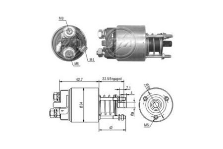 Втягуюче реле zm ZM5395