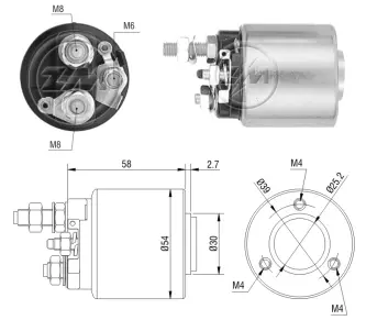 Втягуюче реле ZM ZM590