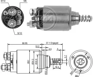 Втягуюче реле ZM ZM645