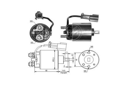 Втягуюче реле zm ZM719